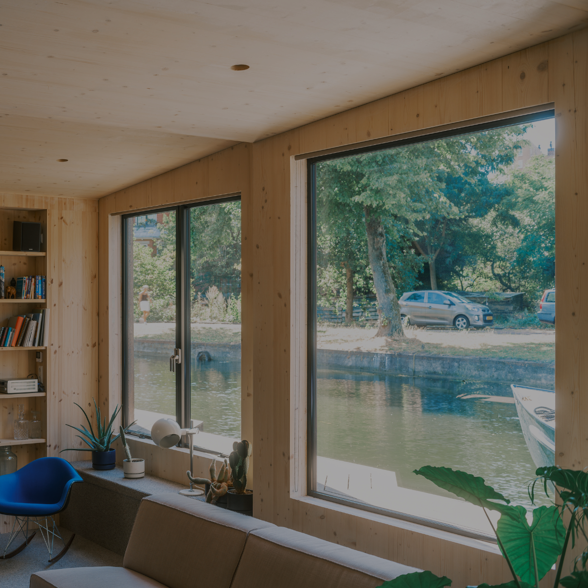 Slankste product aluminium in hout